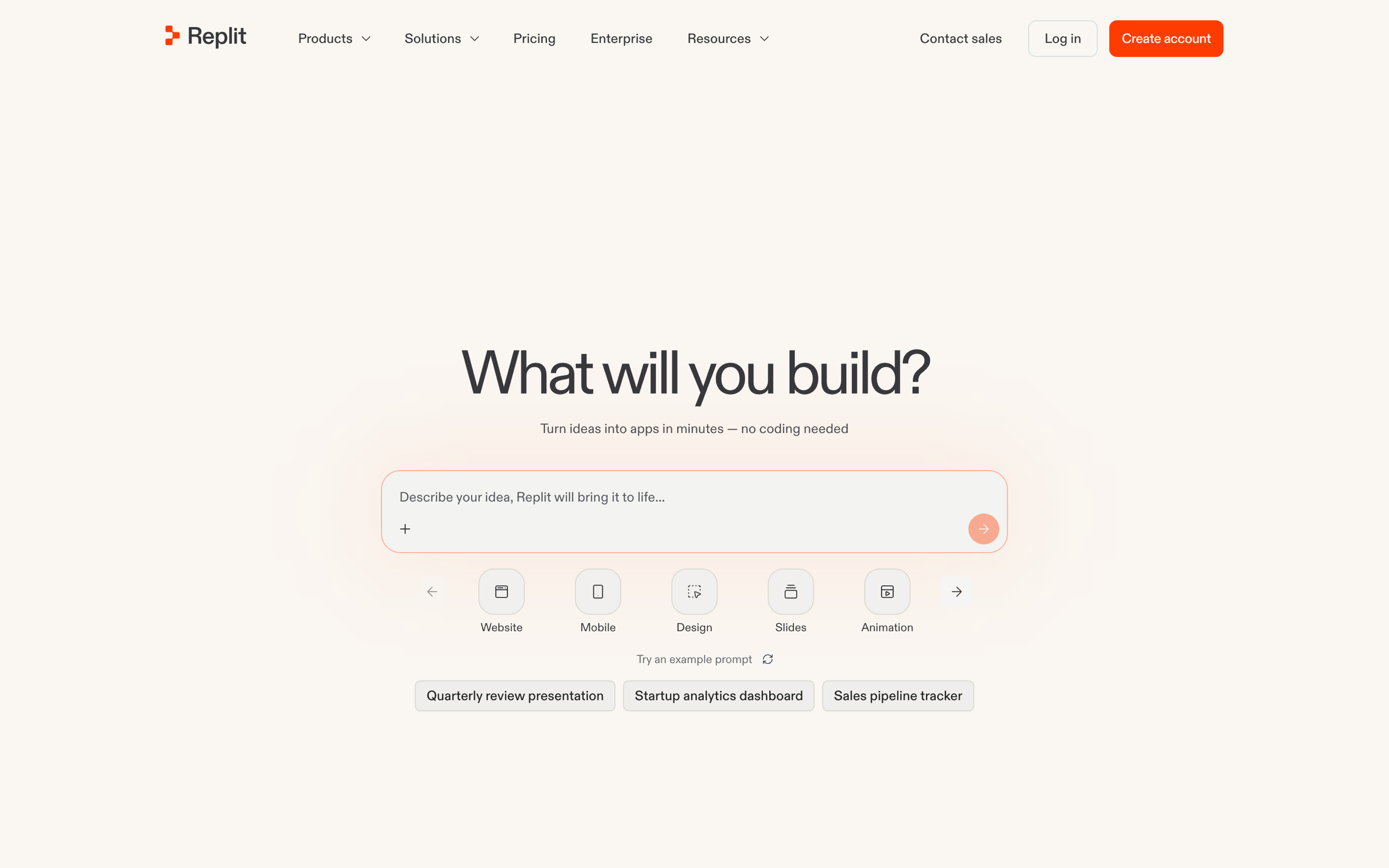 Website overview