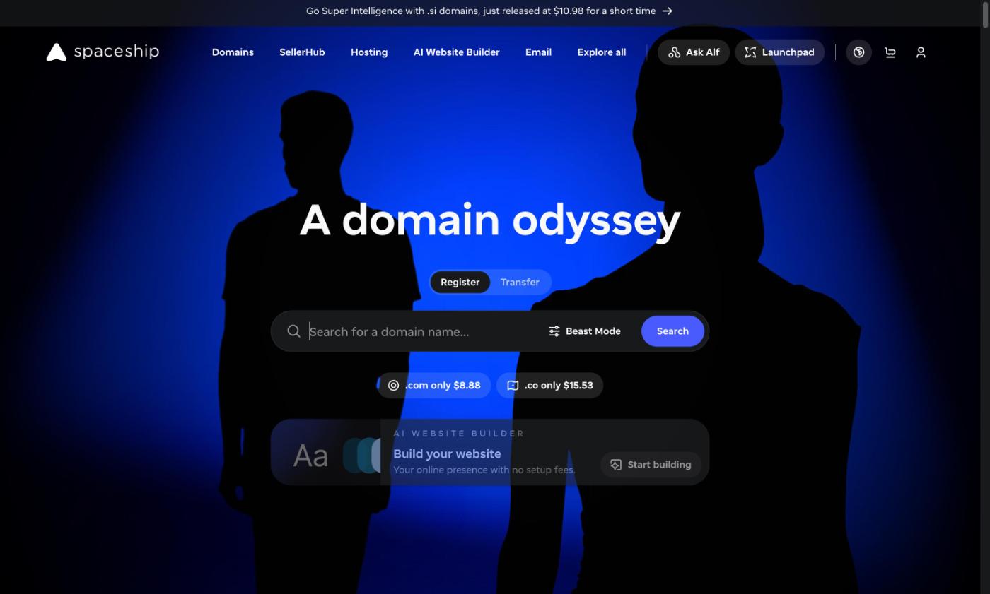 Website overview
