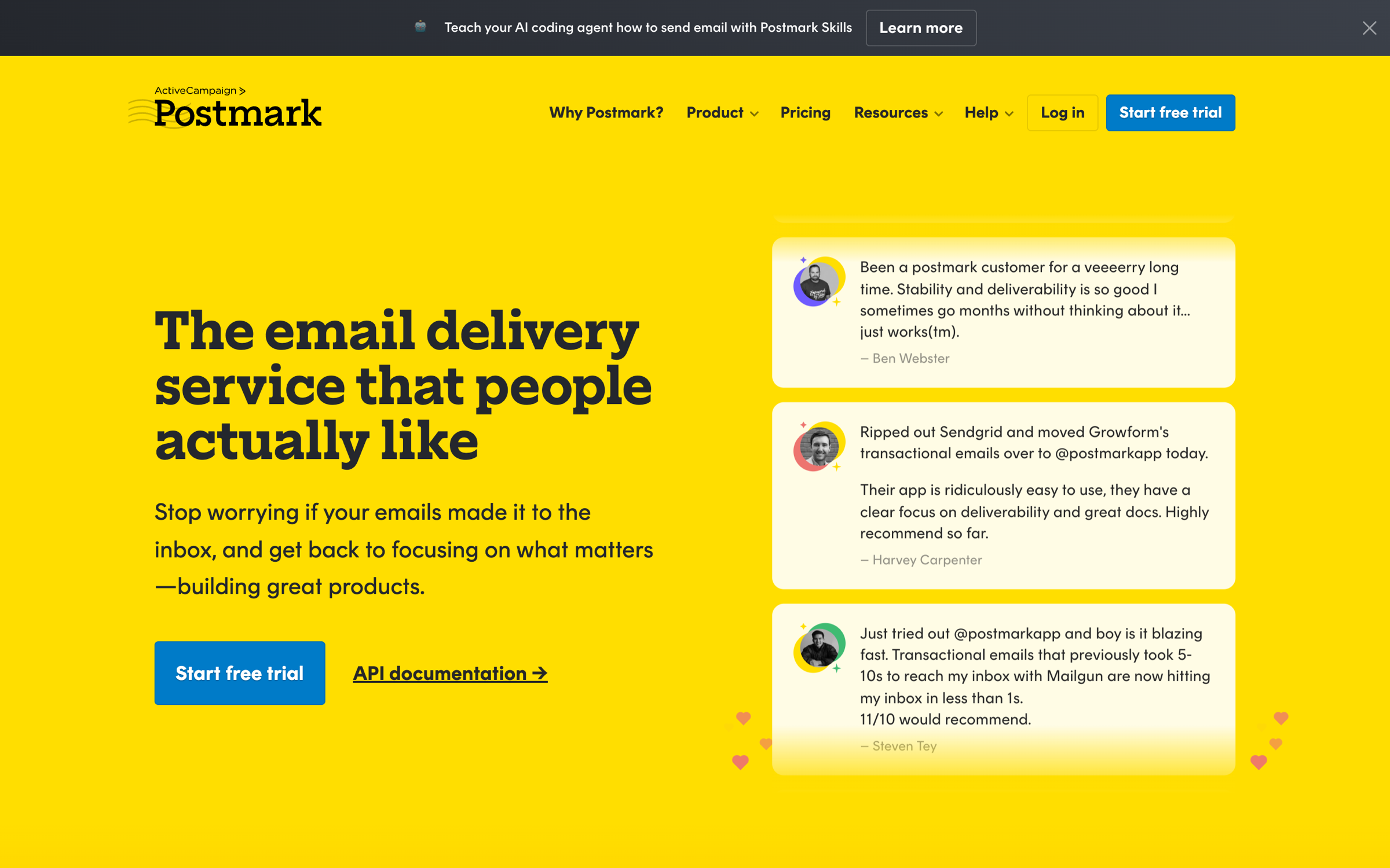 Website overview