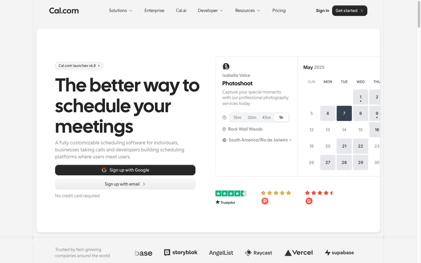 Website overview