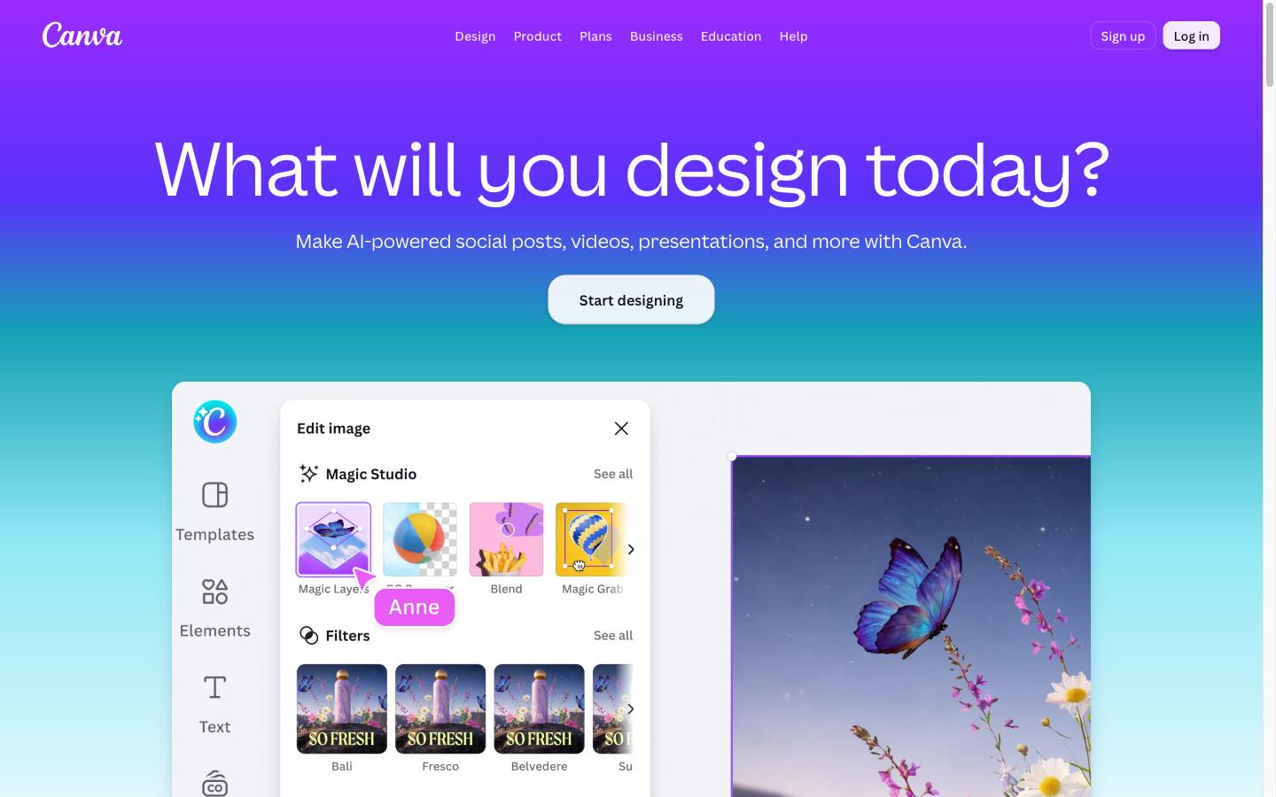 Website overview