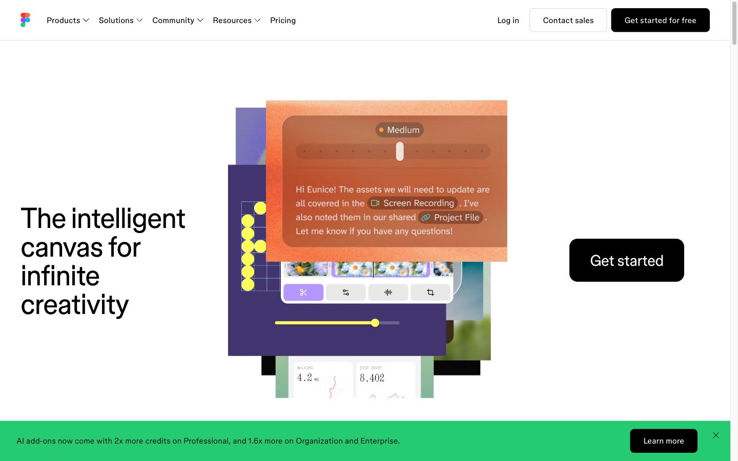 Figma website screenshot